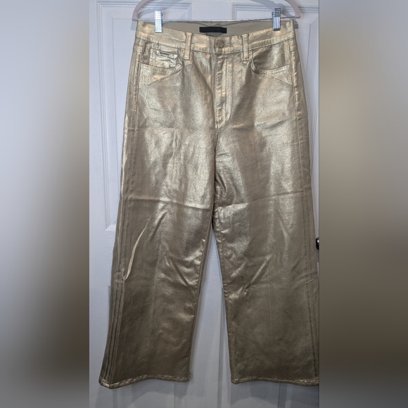 Joe's Jeans The Mia Gold Foil Jeans - Picture 2 of 7